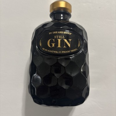 Dr. Dre & Snoop Dogg & Martha Stewart STILL Gin Empty bottle 750ml