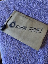 Senior Service Ciggerette Card Album Complete Set of 48 Cards British Places