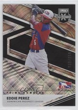 2020 Panini Elite Extra Edition Prime Numbers A /150 Eddie Perez #195 n1u