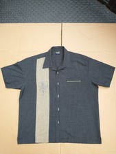 Men's Bowling Shirt Size XL Tikki Hawaiian Themed Steady Clothing Rockabilly