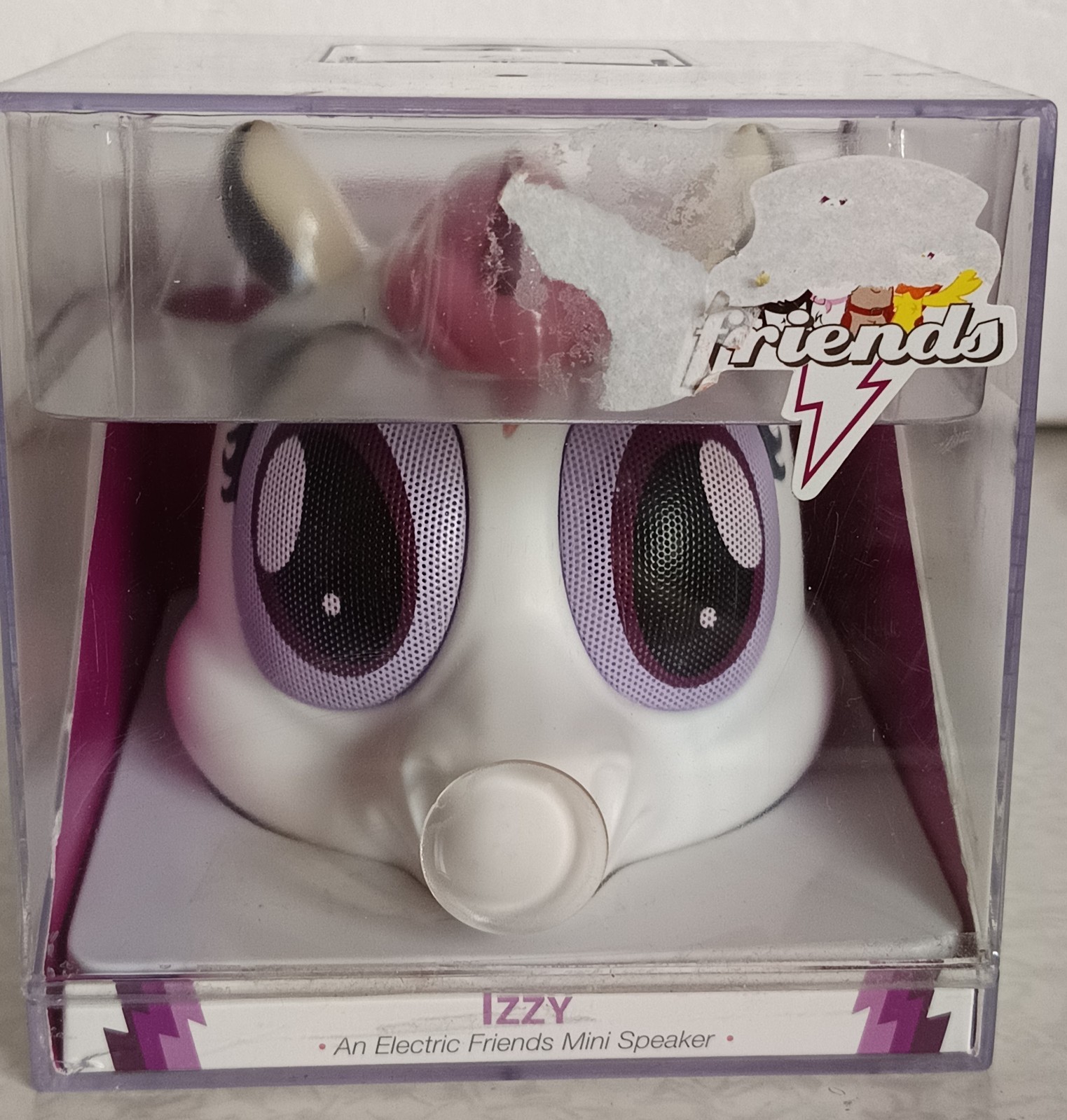 Enceinte portable Izzy licorne rose pour animer les après-midis et les histoires du soir