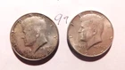 KENNEDY HALF DOLLARS  1964-P,  1964-P, 90% SILVER