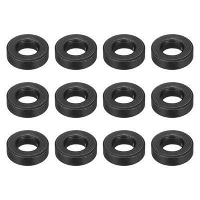 #ad #ad 12 Pcs Carbon Steel Flat Washer Fits M14 x 30mm x 10mm Black Washer Fits $32.98