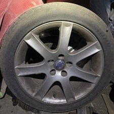 Genuine Volvo c70 c30 s40 v50 set of 4 alloy wheels 17 inch 7spoke type