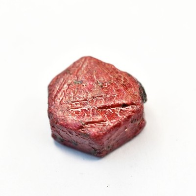 Uncut Raw CERTIFIED 57.65 Ct Natural Red Ruby Loose Gemstone For Collectors