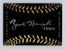 Zack Hample Authentic Autographed Signed MLB Super Fan Baseball Signature Card