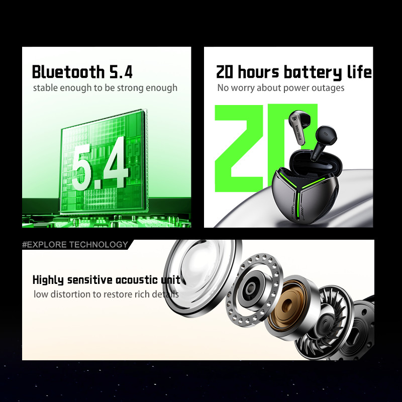 Transformers Megatron TF-T30 Bluetooth 5.4 TWS Wireless Energy Core Design