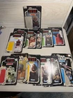Vintage Star Wars Card Back Lot Of 13 Backs Kenner 80s Return Of The Jedi