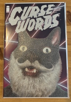 Curse Words #1 Cover D (Glitter Cat by Simon). Image Comics, 2017, 1 of 50. 