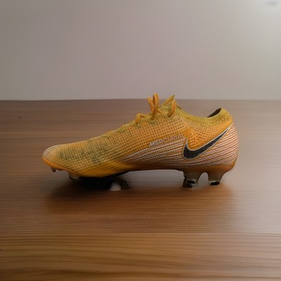 Nike Mercurial Vapor 13 360 Elite FG Soccer Cleats Yellow White - Mens Size (7) 