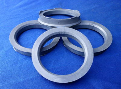 FZ71  4 Stück Zentrierringe  67,0 mm  54,1 mm grau für Alufelgen 74