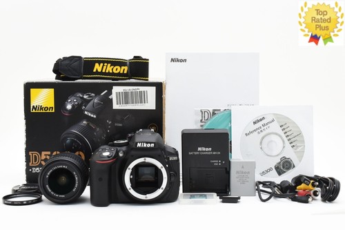 【Mint w/ Box 】 Nikon D5300 DSLR 24.2MP w/ AF-S Nikkor 18-55mm Lens From JAPAN