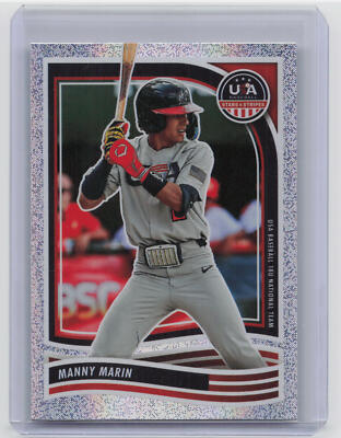 2024 Panini Stars & Stripes #34 Manny Marin Sparkle