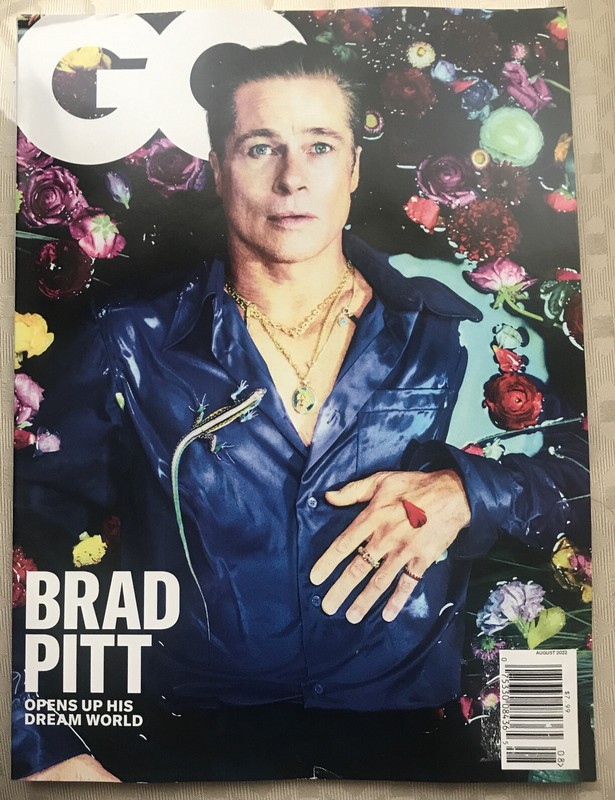 GQ Magazine August 2022 Brad Pitt Quavo D’Pharaoh Woon-A-Tai Ja’Marr Chase