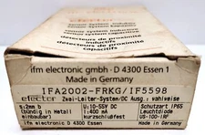 Efector IFA2002-FRKG IF5598 10-55 V DC Inductive Proximity Sensor