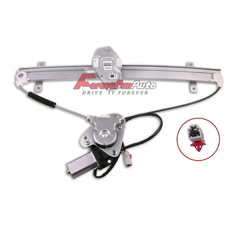 Regulador de ventana eléctrica trasero izquierdo derecho con motor para Honda Pilot 2003-2008 Foto 3 de 4