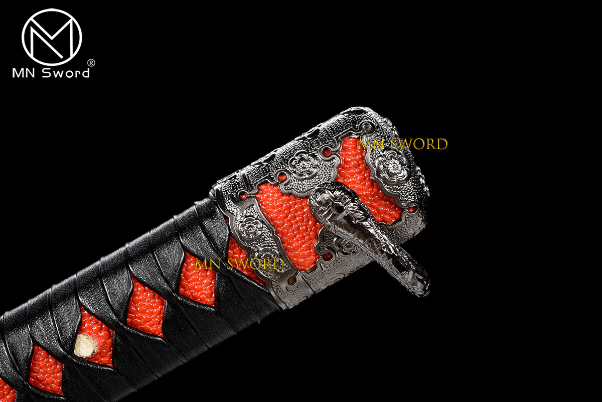 Real Sharp Japanese Samurai Sword Red Mortal Blade Sekiro