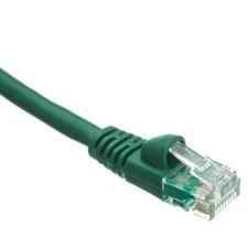 Snagless 7 Foot Cat5e Green Network Ethernet Patch Cable