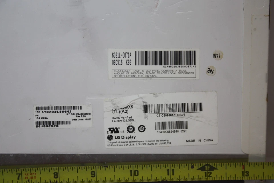 LG LP154WX5 TL A1 15.4" Laptop LCD CCFL Screen Display 30 pin WXGA 1280x800 - Image 3 of 3