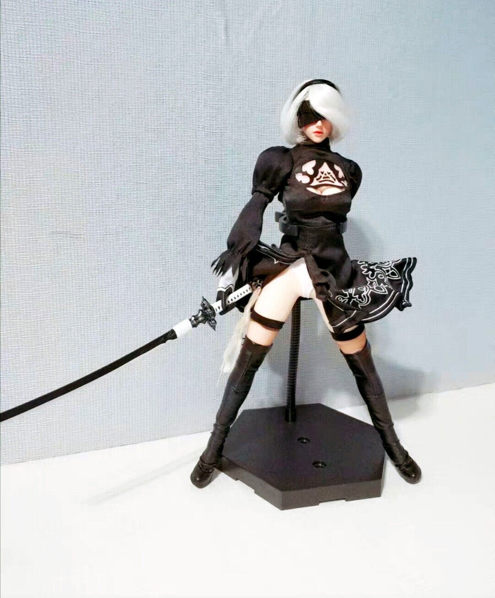 SUPER DUCK NieR Automata2B 1/6タイプ ホットトイズ SUPER DUCK SET019 1/6 NieR:Automata 2b YoRHa No 2 Fit 12
