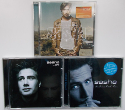 SASHA (3 x CD SAMMLUNG / PAKET) ...YOU / DEDICATED TO / SURFIN' ON A BACKBEAT