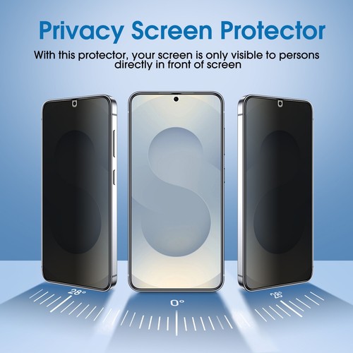 amFilm Samsung Galaxy S25+/S25 Plus 6.7" Protecteur d'écran + Protecteur d'objectif - Photo 4 sur 7