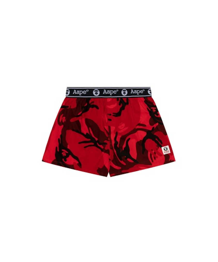 【AAPE by A BATHING APE】ウエスト ロゴ カモ ボクサーパンツ♪ AAPE by A BATHING APE】ウエスト ロゴ カモ ボクサーパンツ