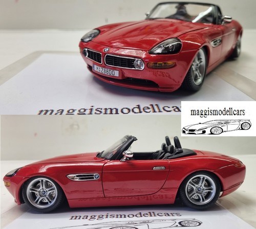 BMW Z8 Roadster E 52 Bj 2000-2003 Modellauto aus Sammlung Maßstab 1:18 Bburago