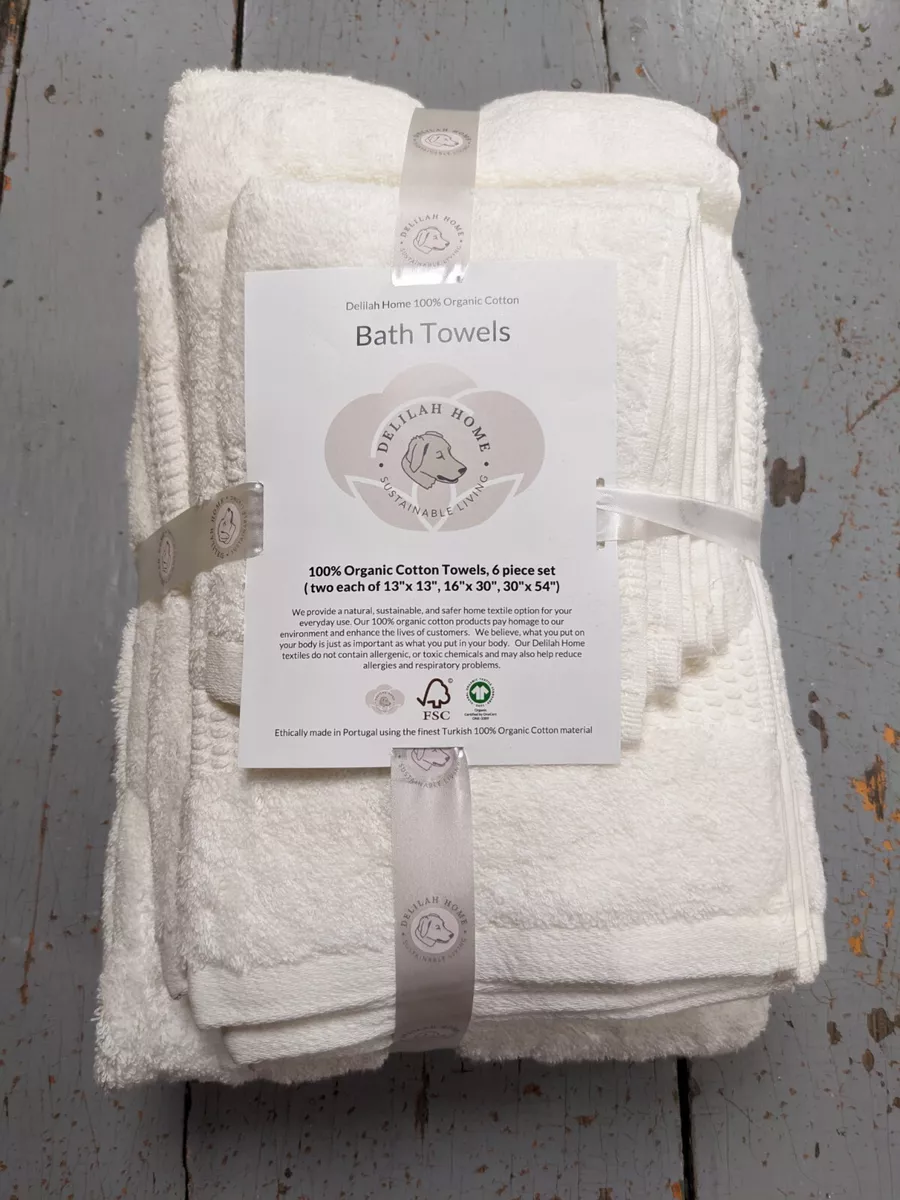 Organic Cotton Bath Towels