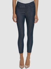 Tommy Hilfiger Women's Blue Denim Skinny Ankle Pants Size 10