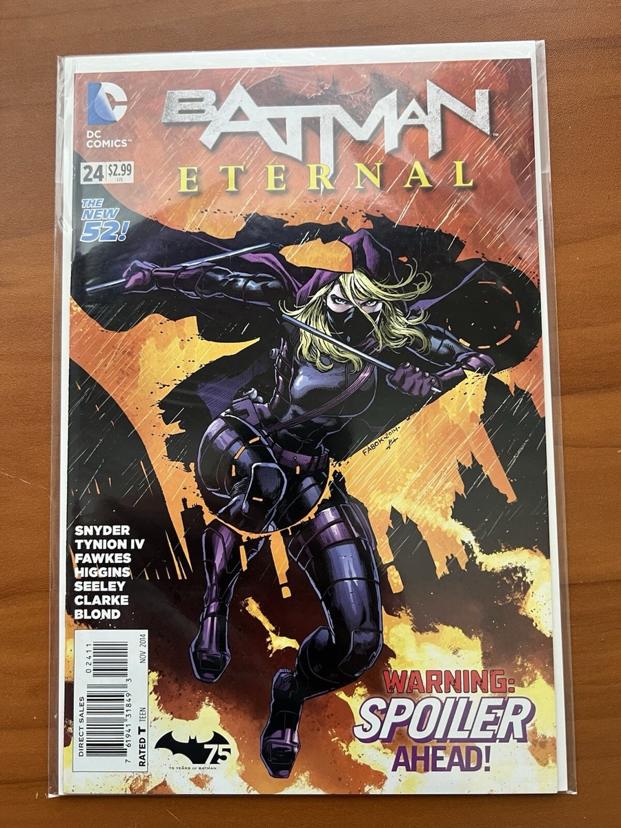 DC Batman ETERNAL Comics New 52 75 Year Anniversary Comics #21-25