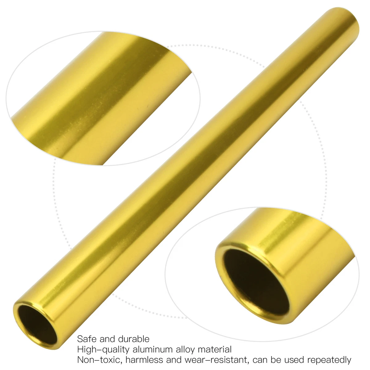 Aluminium relay baton, baton