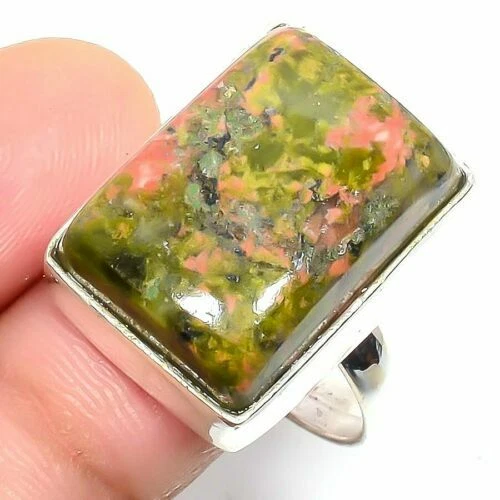 Anelli di lusso cabochon in argento sterling