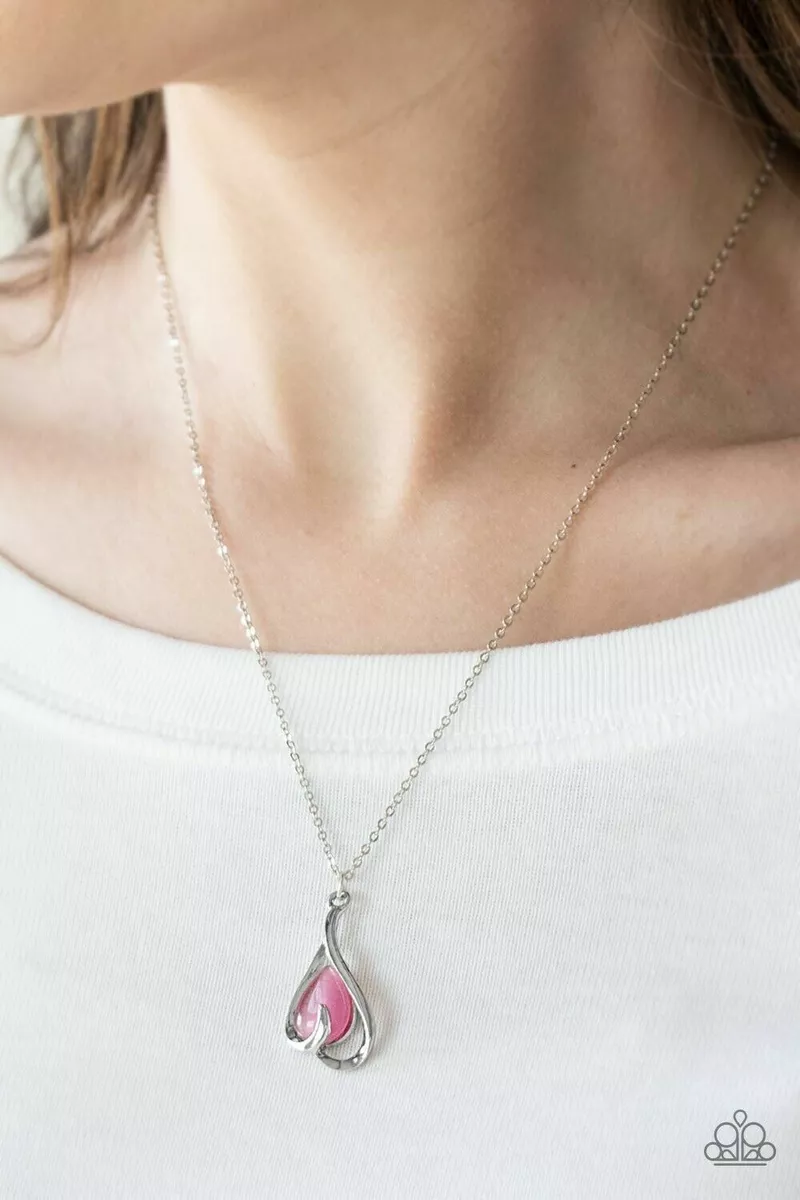 Tell me a love story pink necklace paparazzi deals