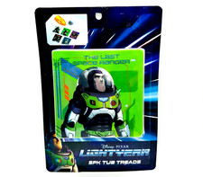 Disney Pixar Buzz Lightyear 5 Suction Cup Squares Non-Slip Bath Tub Treads Decor