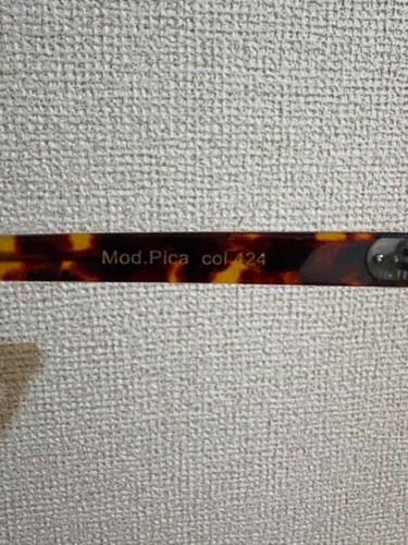 Lesca Lunetier Glasses Frame Mod . Pica col.424 Tortoiseshell - Picture 4 of 4