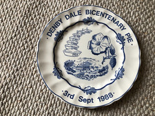 Denby Dale Commemorative Pie Plate Bicentenial 3rd Sept 1988. Collectable. MINT