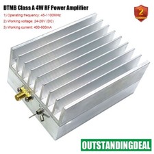 DTMB Class A 4W RF Power Amplifier High Linearity RF Power Amp 45-1100MHz os67