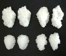 Set 8 SMALL Druzy Cluster Silicone Inserts AU