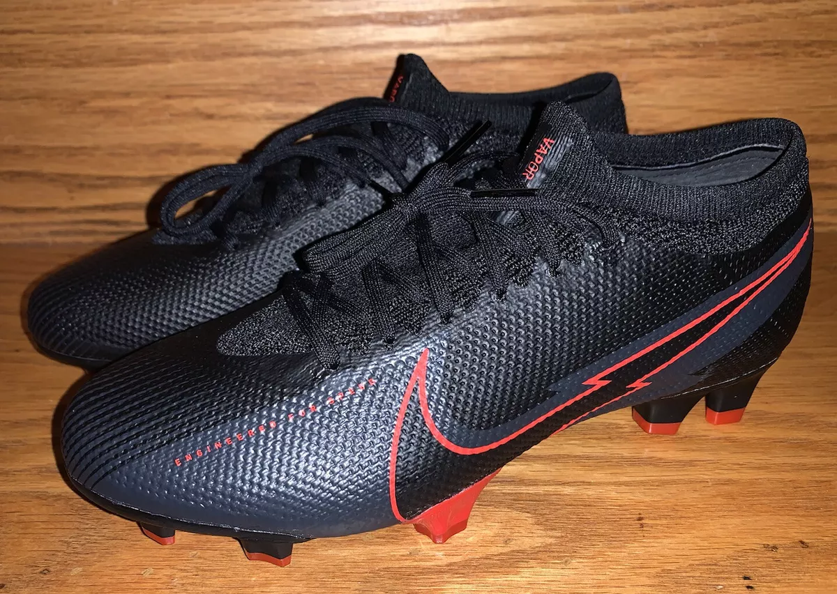 Nike Mercurial Vapor 13 Pro FG Soccer Cleats AT7901 060 Men s US 6 Black 130