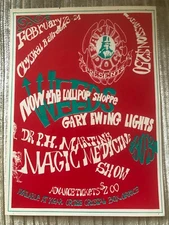 Rare HTF 1968 Family Dog Lollipop Shoppe Handbill Crystal Ballroom