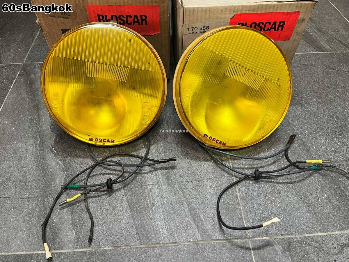 CIBIE BI-OSCAR Fog lamp Driving lamp Yellow lens A Pair Made in