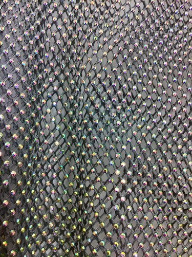 Zara Silver Diamonte Overskirt UK M - Picture 3 of 4