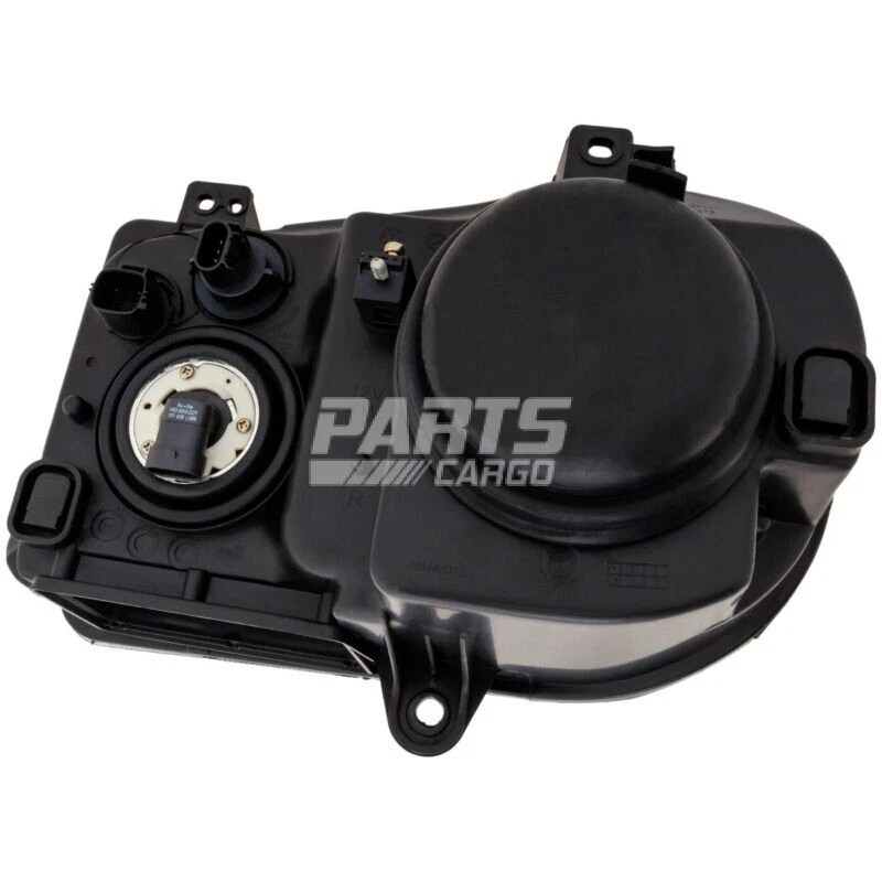 Nova lente e carcaça de lâmpada de cabeça oculta direita compatível com Chrysler 300 2005-2010 57010758AA - Imagem 2 de 4