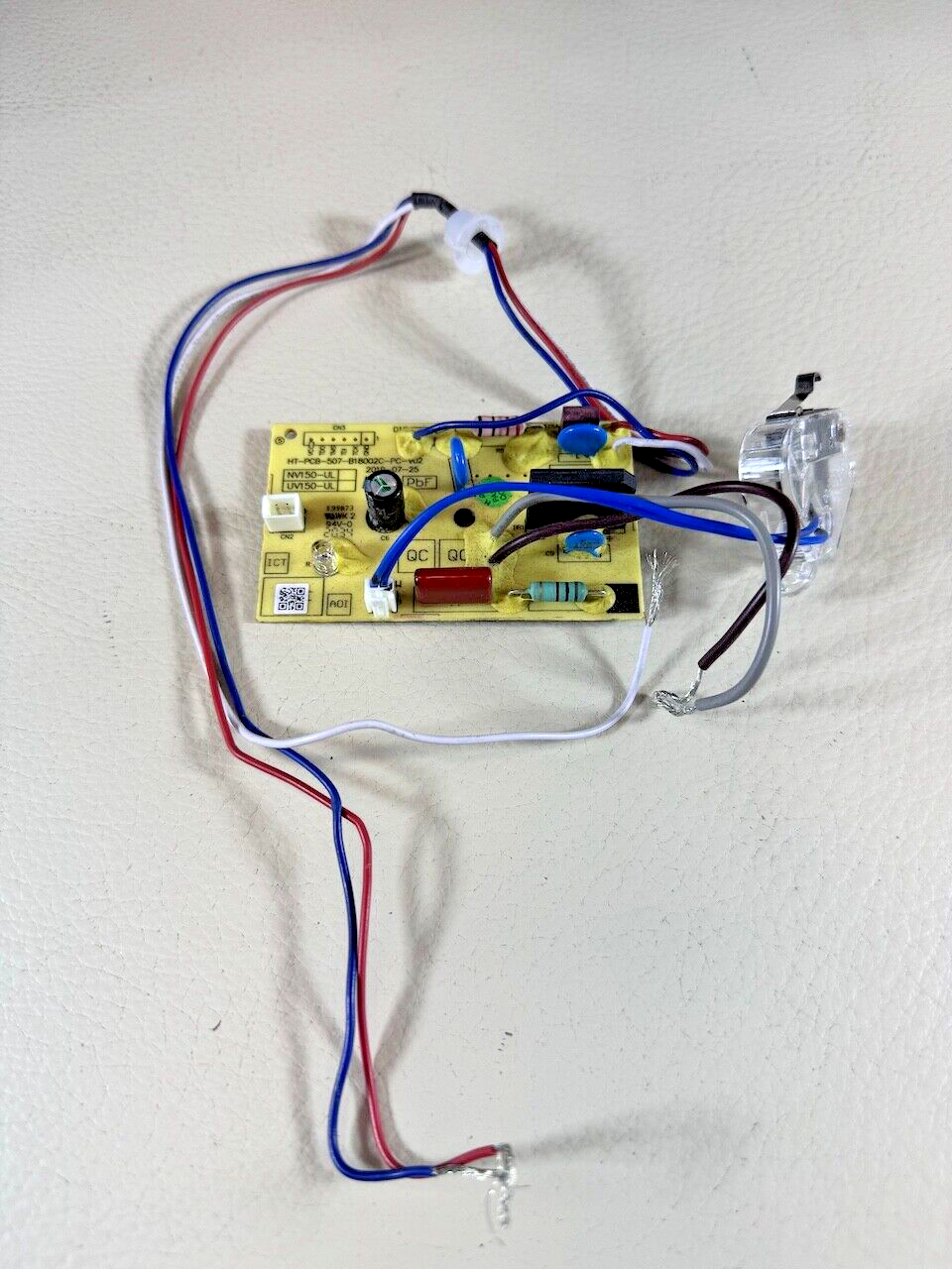 Shark NV150 NV151 Vacuum Brushroll Circuit Board Mac-1210 OEM Replacement-image