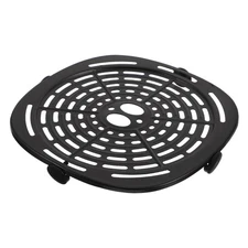  Air Fryer Grill Pan: Crisper Plate - Non-Stick Baking Tray 18.5x18.5cm Air