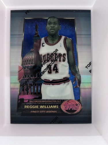 1994 Reggie Williams [Refractor with Coating] #52