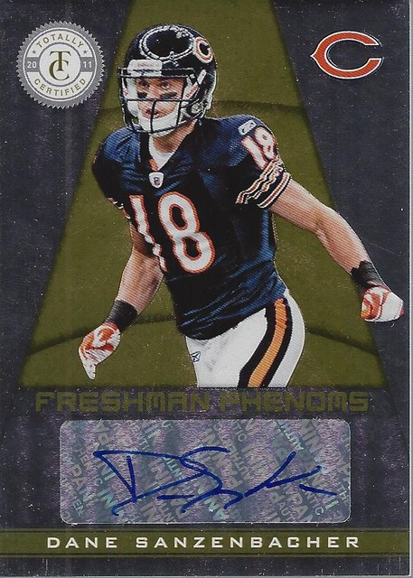 2011 Totally Certified Gold #197 Dane Sanzenbacher Auto /25 - FB