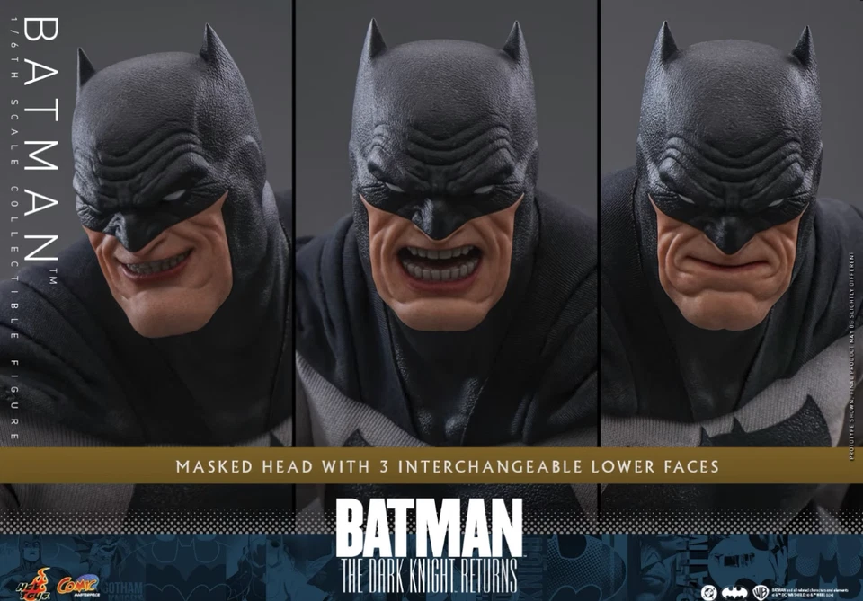 IN STOCK Hot Toys CMS024 Batman: The Dark Knight Returns 1/6 Action Figure - Image 2 of 3