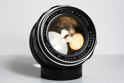 Auto Sears / Rikenon 55mm f1.4 M42 Tomioka Lens - Clean